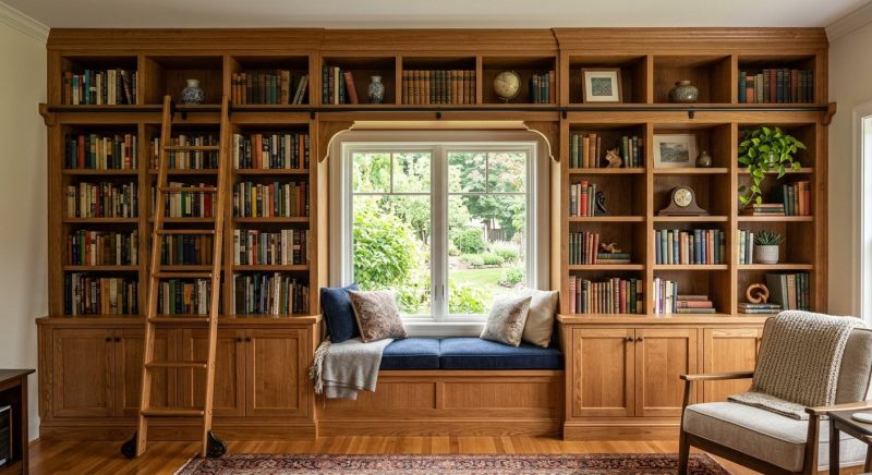 Bookcase Construction in Winston Salem, NC