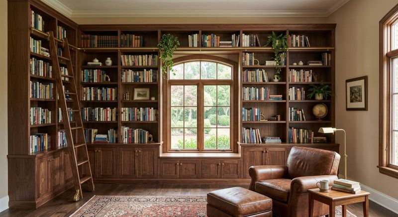 Bookshelves Installation in Winston Salem, NC
