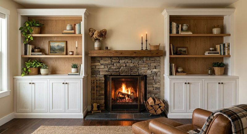 Fireplace Built Ins Installation in Winston Salem, NC